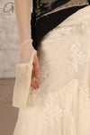 marc le bihan silk T-shirt 28000 E23 white